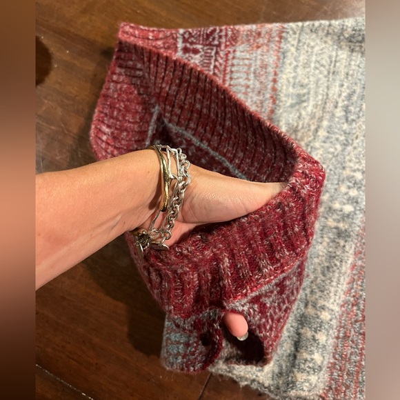 Free People Alpaca blend poncho sweater - Picture 6 of 9